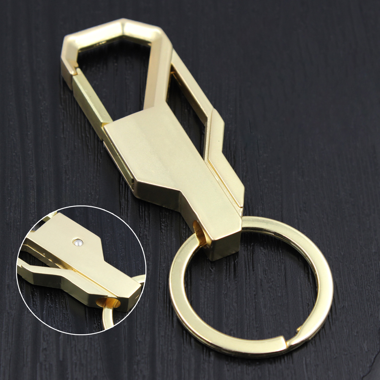 Car Keychain Gift Men S Ornament Creative Metal Zinc Alloy Gold Keyring Pendants New 5