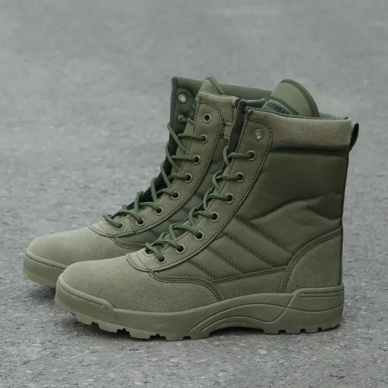 Tactical boots special forces desert combat boots outdoor hiking boots ankle shoes work safety shoes 241126