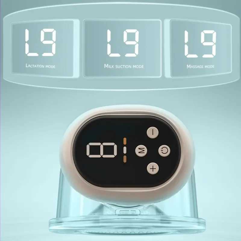 Breastpumps Breastpumps Wearable Electric Breast Pump Silent Milk Collection Hands-free Invisible Automatic Intelligent Breast Pump Breastfeeding 2404