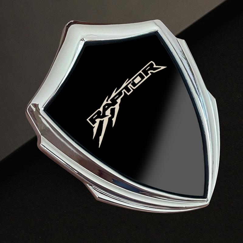 3D Metal Flag Emblem Badge Decals Sticker Car Windows for Ford Raptor Svt Svi
