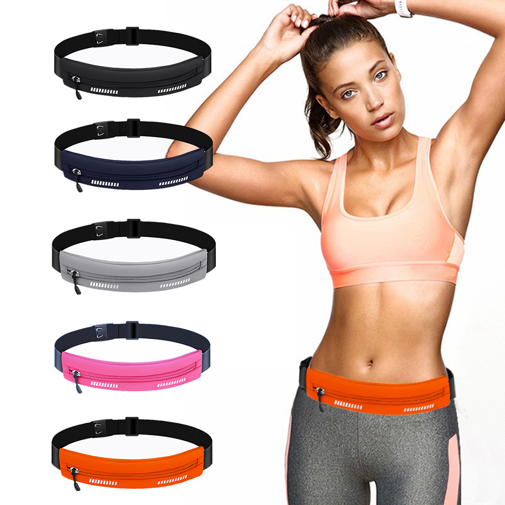 Item Storage Bag Waterproof Lightweight Running Belt Waist Pack Portable Breathable Reflective Design Sports Accessories