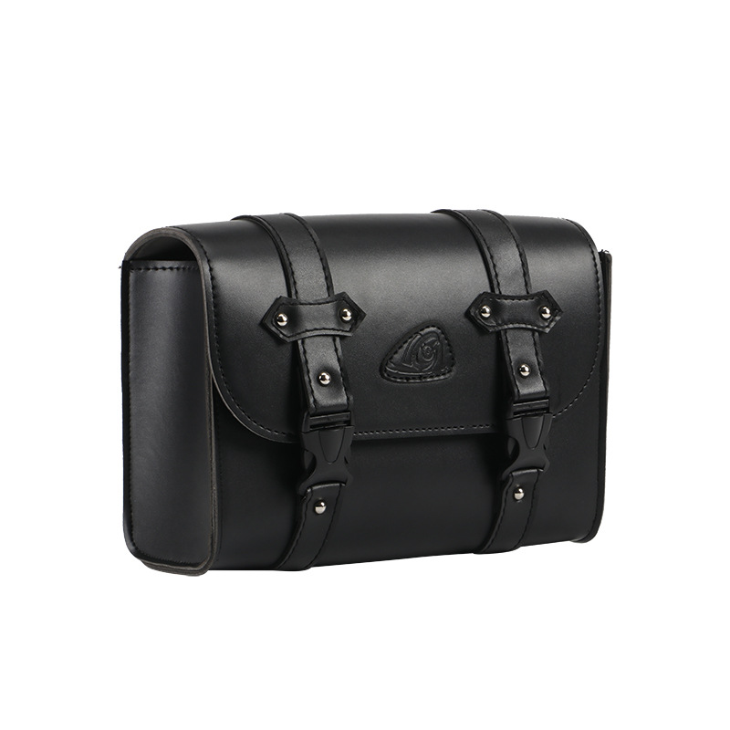 Motorcycle For Harley Retro Motor Vehicle Universal Side Lage Multifunctional Rear Seat Waterproof Hanging Bag Storage