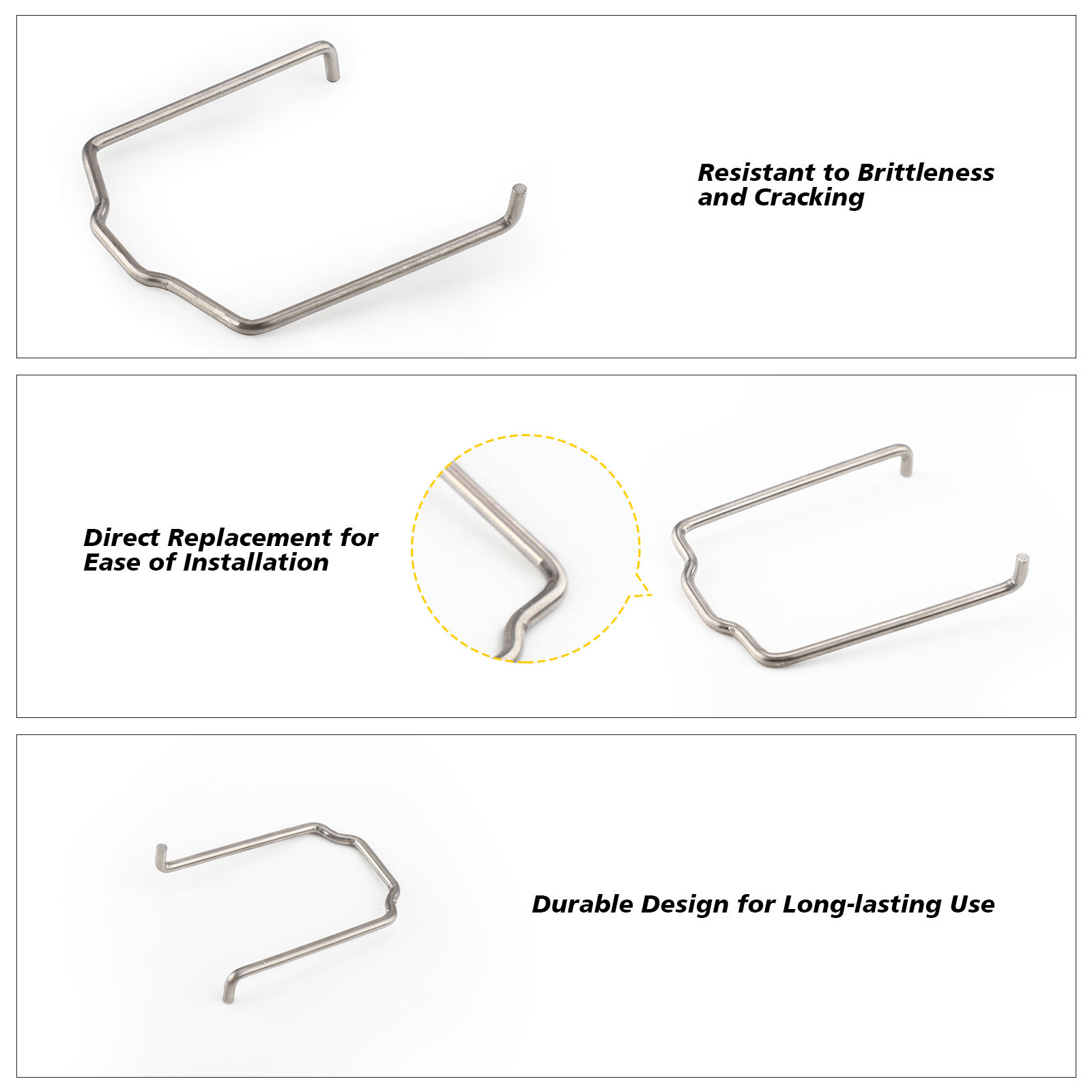 154 23 Radiator Hose Clip Rugged Reliable Intercooler Hose Pipe Retaining Clips for BMW E39 E38 E60 E90 745Li X5 E46 325i 328i