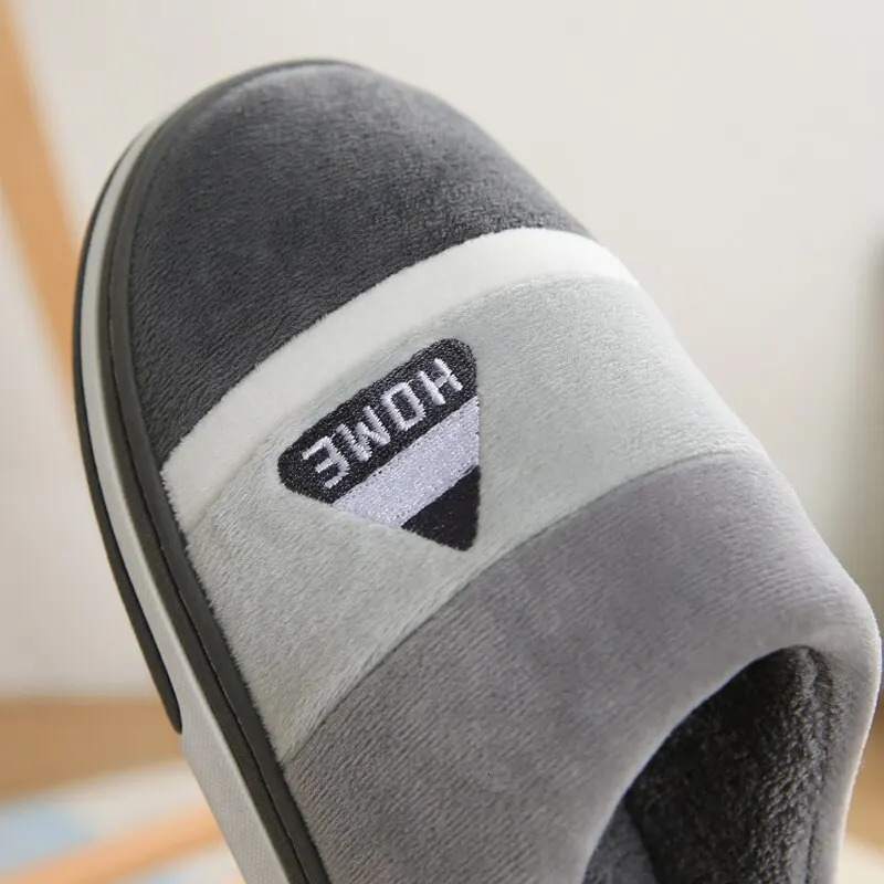 Feslishoet Winter Women Slippers Waterproof Warm TPR Plush Slides Home Thick Sole Non-Slip Solid Sandals Indoor and Outdoor 241112