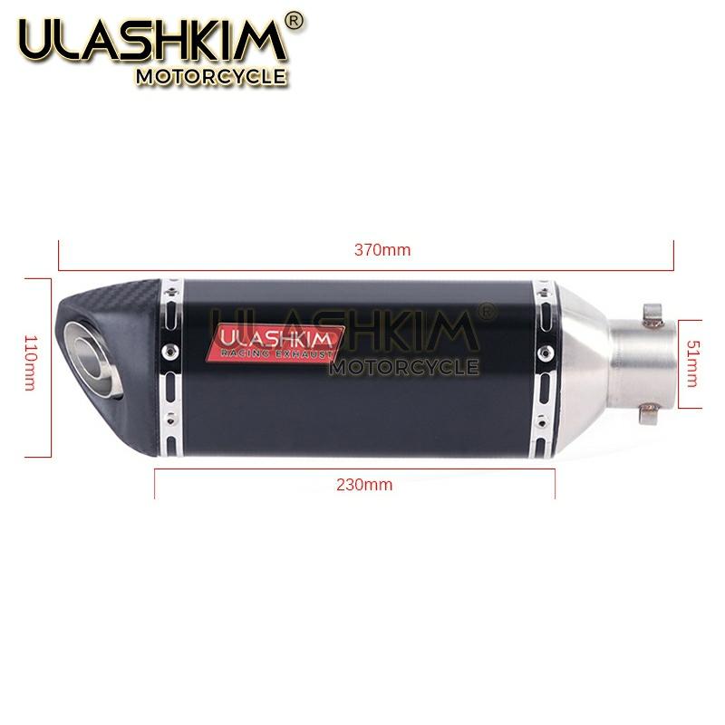Slip On Middle Link Muffler For Honda SH125 SH150i SH125i SH150 SH 125 150I 2017-2020 Motorcycle Exhaust Mascape Full System 2cb33