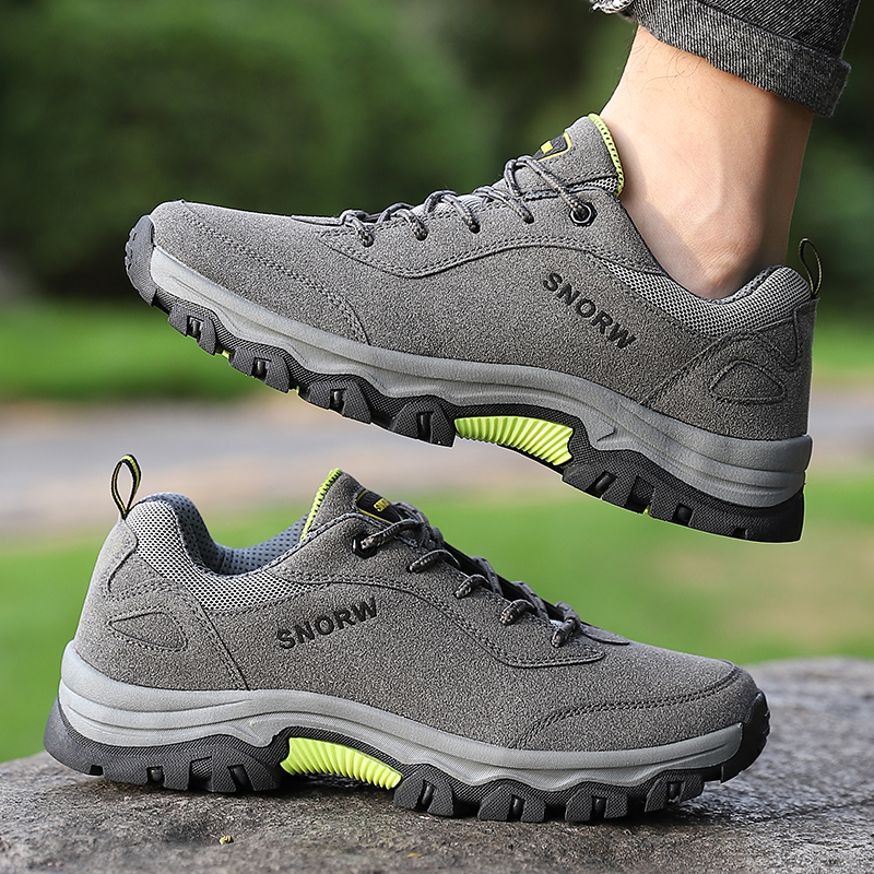 Hiking Shoes For Men Outdoor Mountain Boots Non-Slip Climbing Shoes Trekking Walking Hunting Tactical Sneakers Rubber Boots 428