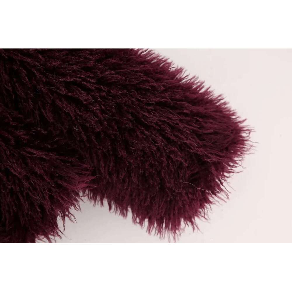 shanshi fur coat women Wind Winter Season New Personalized Collar Imitation Fur Coat
