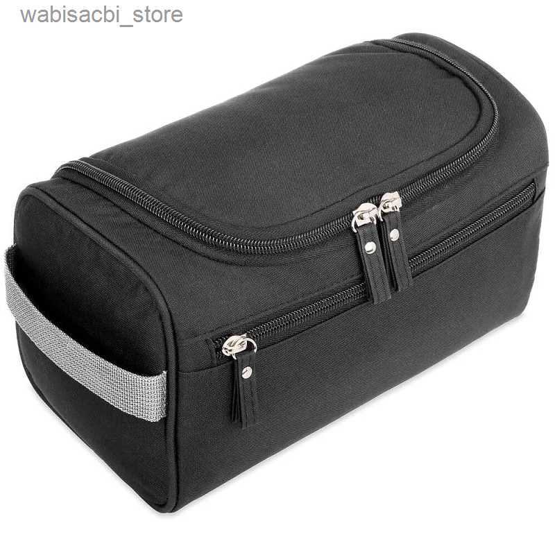 Cosmetic Bags Portable Makeup Bag Uni Capacity Waterproof Cosmetic Organizer Toiletry Hanging Case Pouch for Women Men Wash Shaving Make Up L49