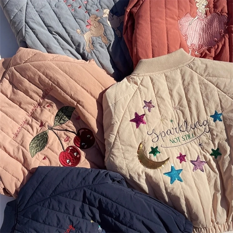 KS Childrens Lambswool Jacket Coat Autumn Winter Baby Boys Cotton Outerwear Toddler Girls Flight Suit Jacket Kids Clothes 241111