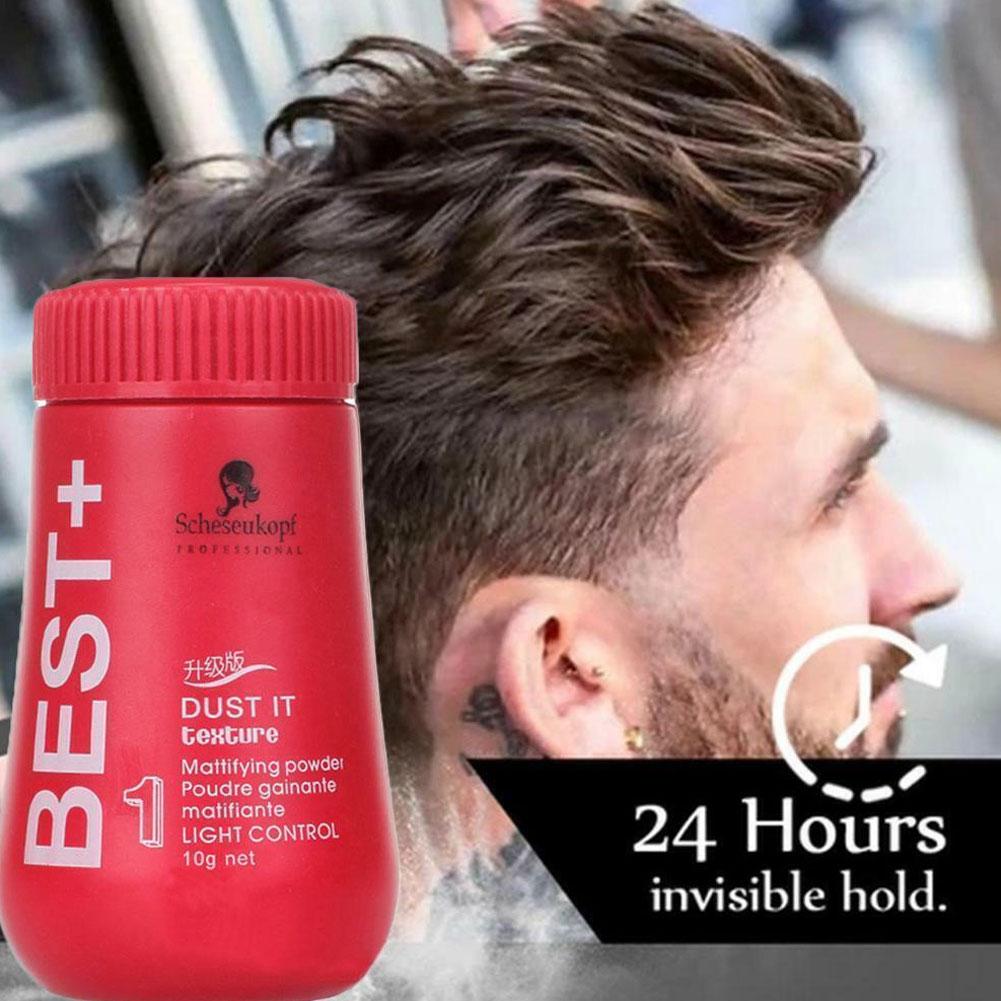 10ml Mattifying Powder Increases Hair Volume Captures Haircut Unisex Modeling Styling Fluffy Hair Powder Absorb Grease
