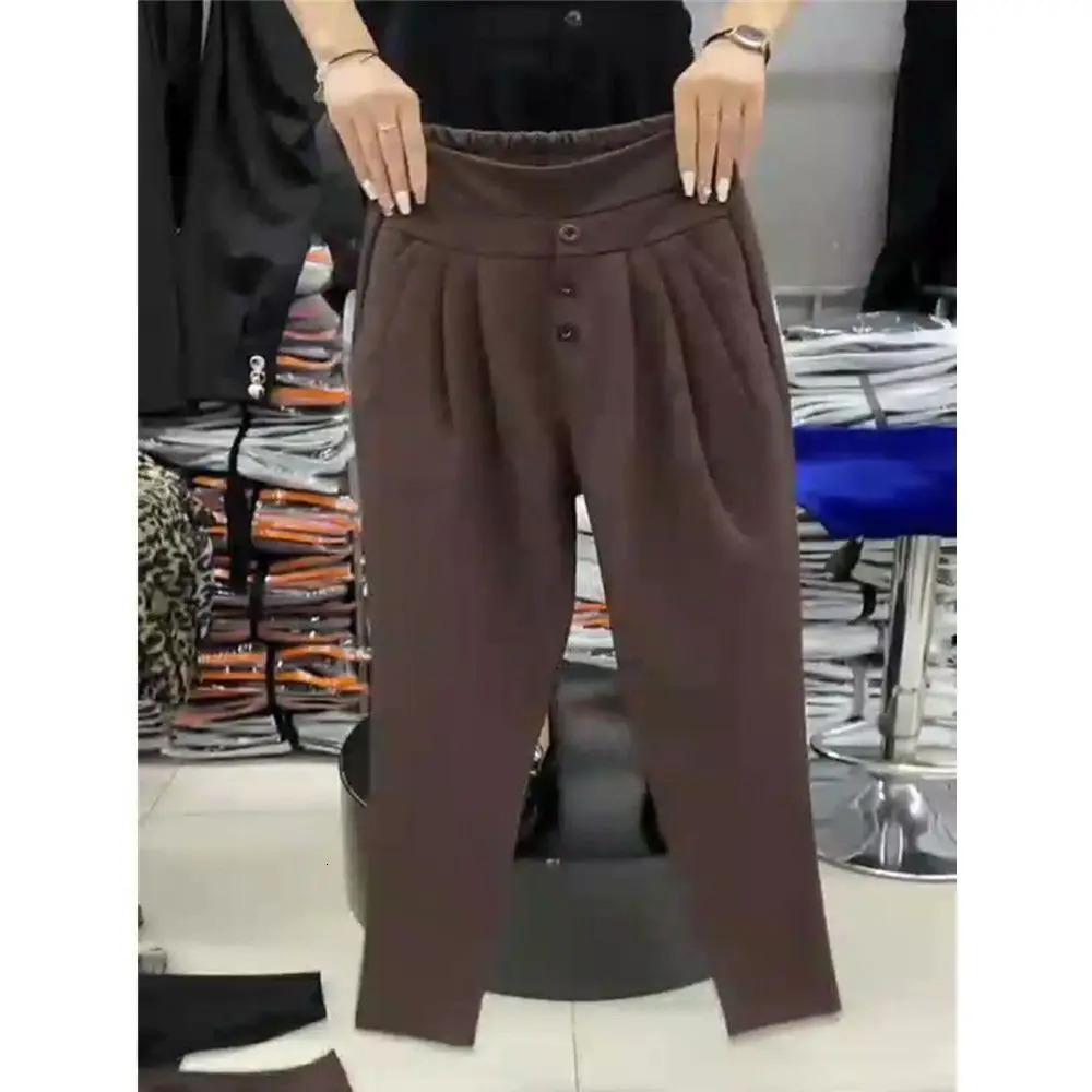 Harun Womens Casual Pants Spring/Summer Winter Item Size Loose Fithigh Waist Ankle Binding Underpants 241112