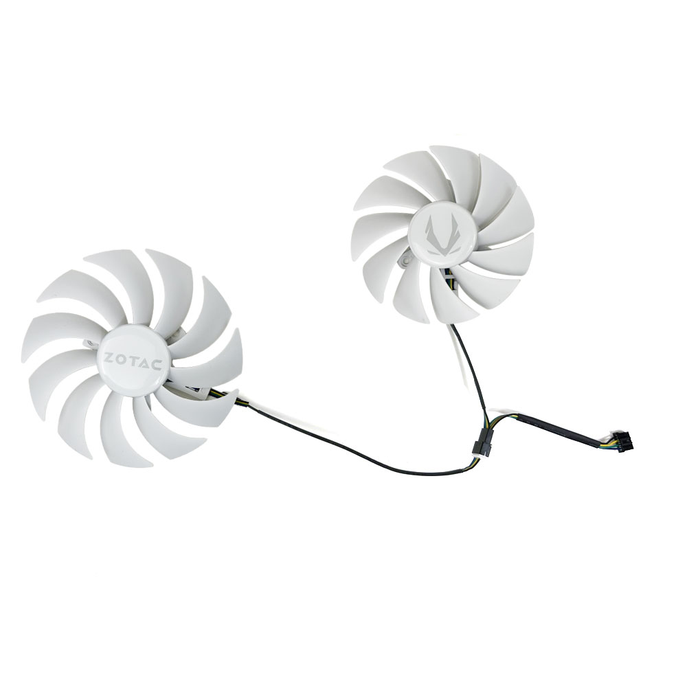 Cooling Fan For ZOTAC GAMING RTX 3060 Ti AMP White 3070 White GPU FAN 89MM 100MM 4PIN GAA8S2U GA922S2U