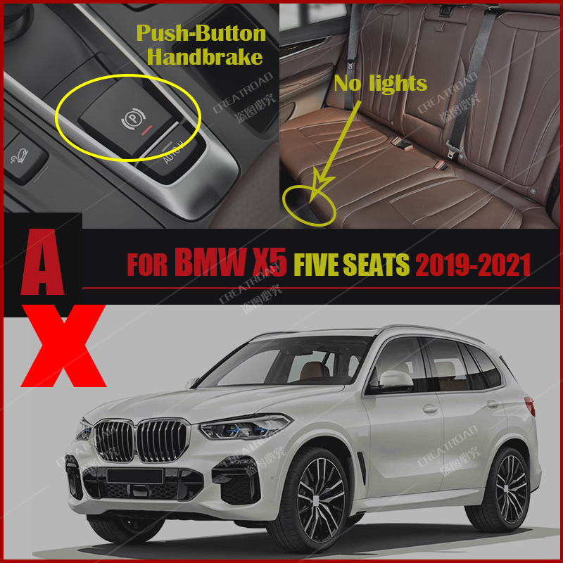 Car Floor Mats For X5 G05 Five Seats 2019 2020 2021 Custom Auto Foot Pads Automobile Carpet Cover Interior Accessories