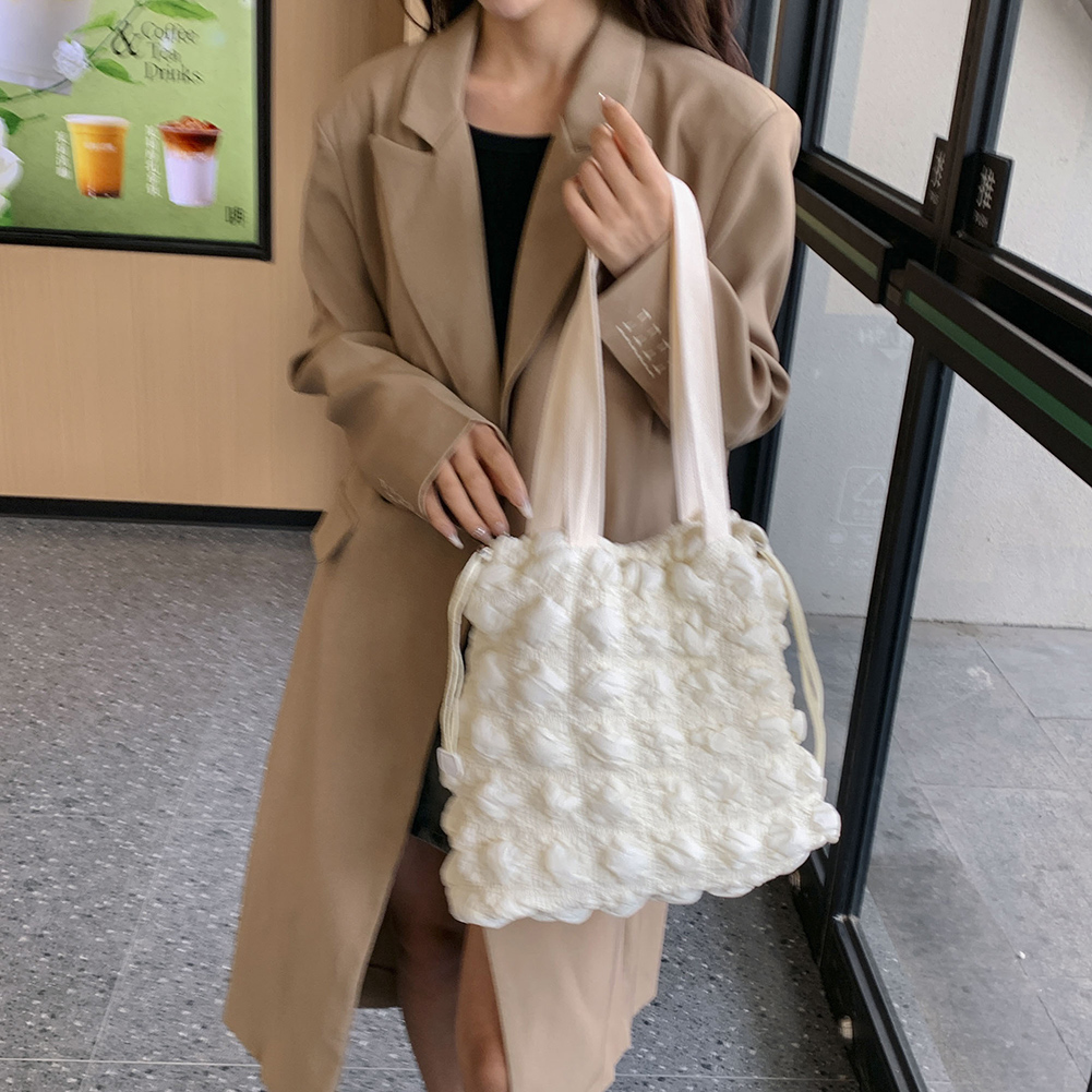 Quilted Tote Bag for Women Designer Handbag Brand Puffer Padded Shoulder Hobo Bags Casual Tote Trendy Female Shopping Bag 2023