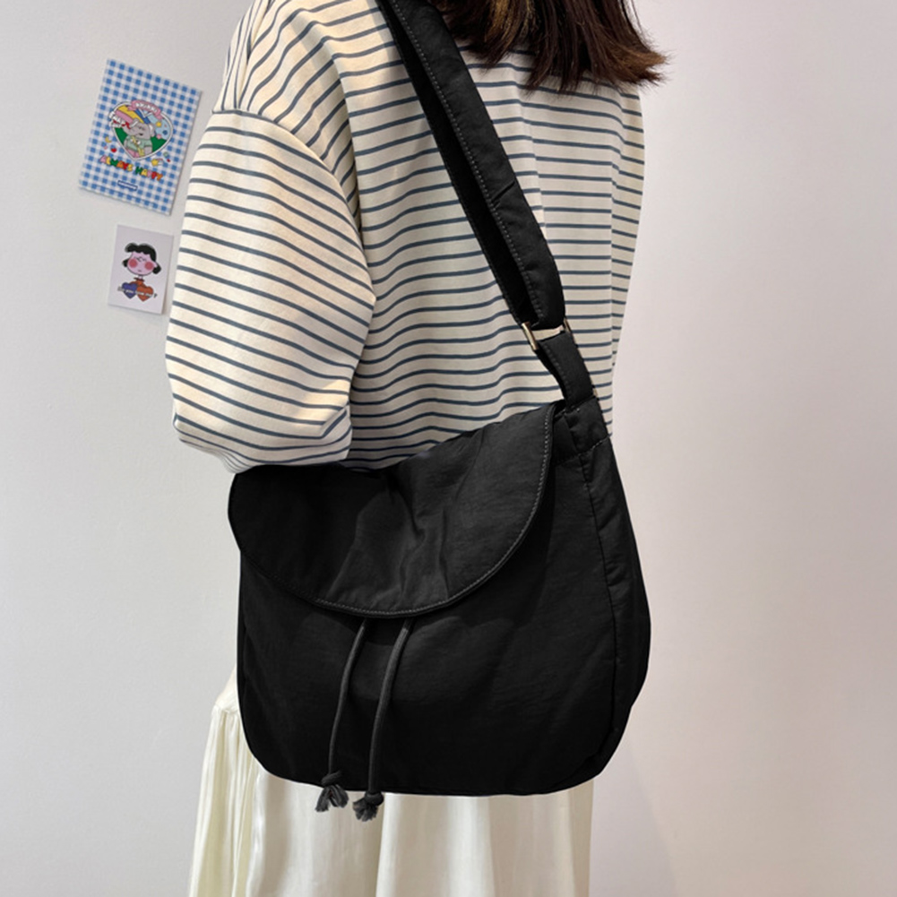 Vintage Women Canvas Messenger Bag Large Capacity Tote Bag Lightweight Women Shoulder Handbag New Trendy Student Bookbag