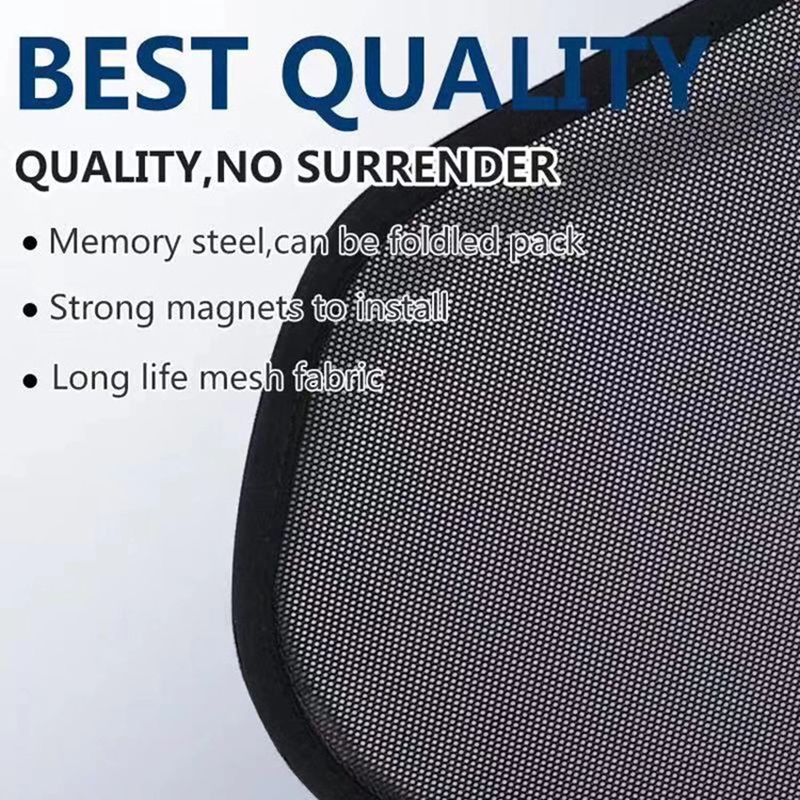 For Skoda Octavia NX3 2020 2021 2022 Magnetic Car Sunshade Front Windshield Mesh Frame Curtain Rear Side Window Sun Shade Visor