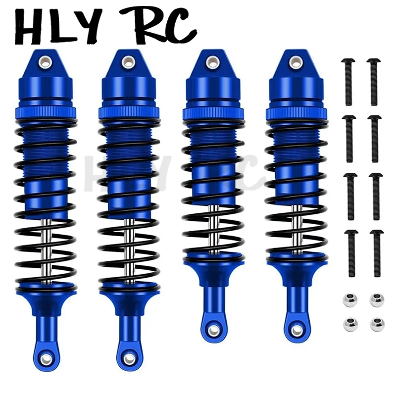 Full Metal Front And Rear Shock Absorber For Traxxas Slash 4X4 VXL 2WD Rustler Stampede Hoss 1/10 RC Car Upgrades Parts