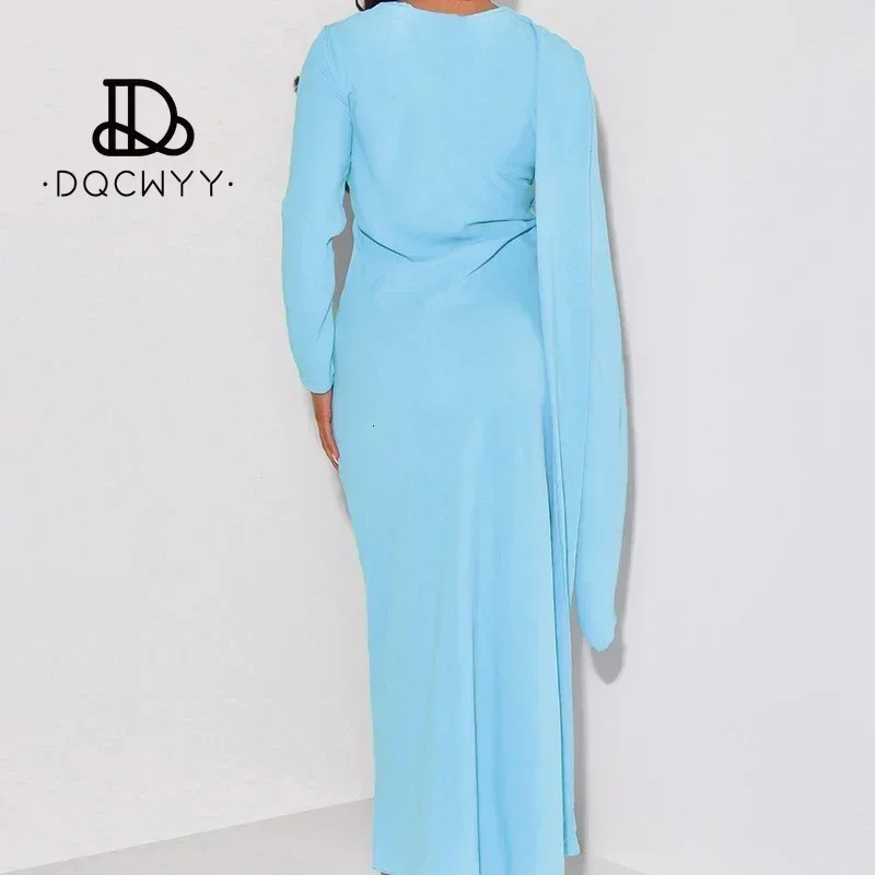 Womens Spring Elegant Dress Womens Long Shoulder Strap Loose Solid Color Casual Long Dress Womens Clothing 241112