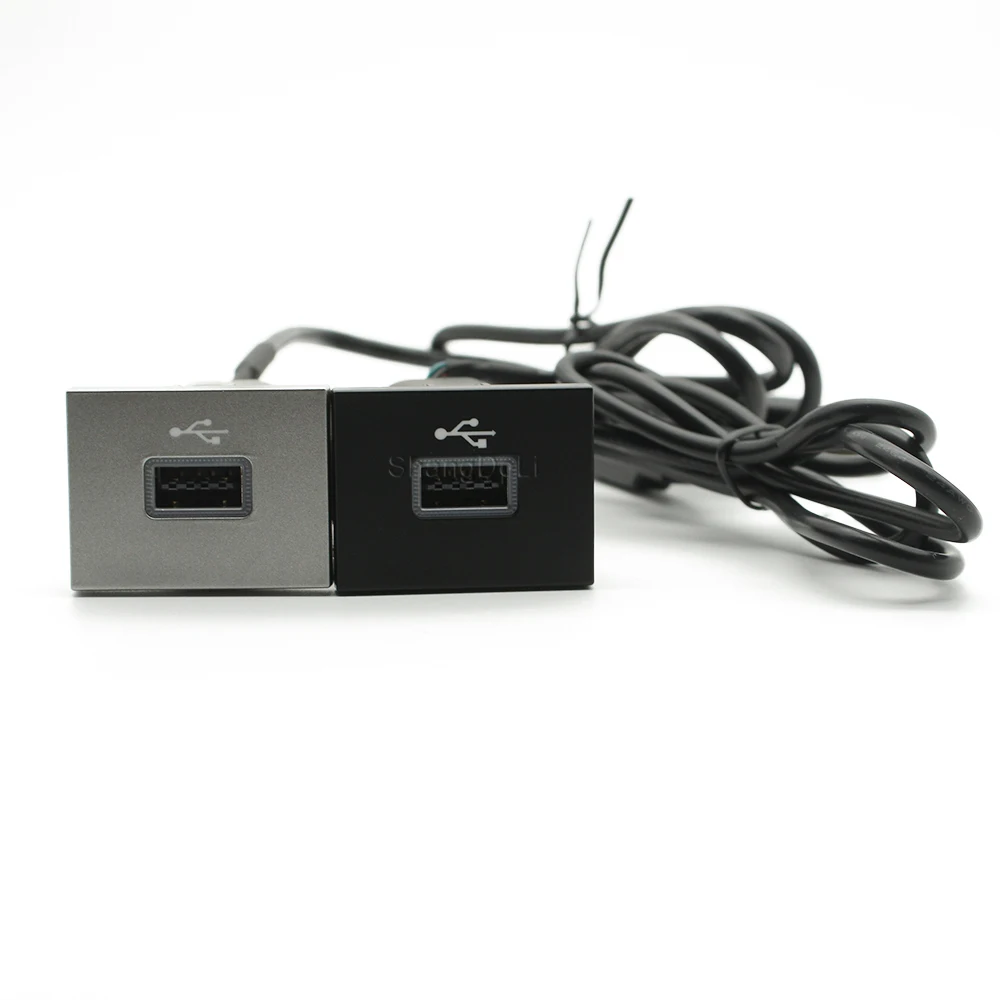 1Pc Car USB Input Adapter Audio Radio u-disk flash Socket Interface Cable For Ford Focus 2 2009-2011