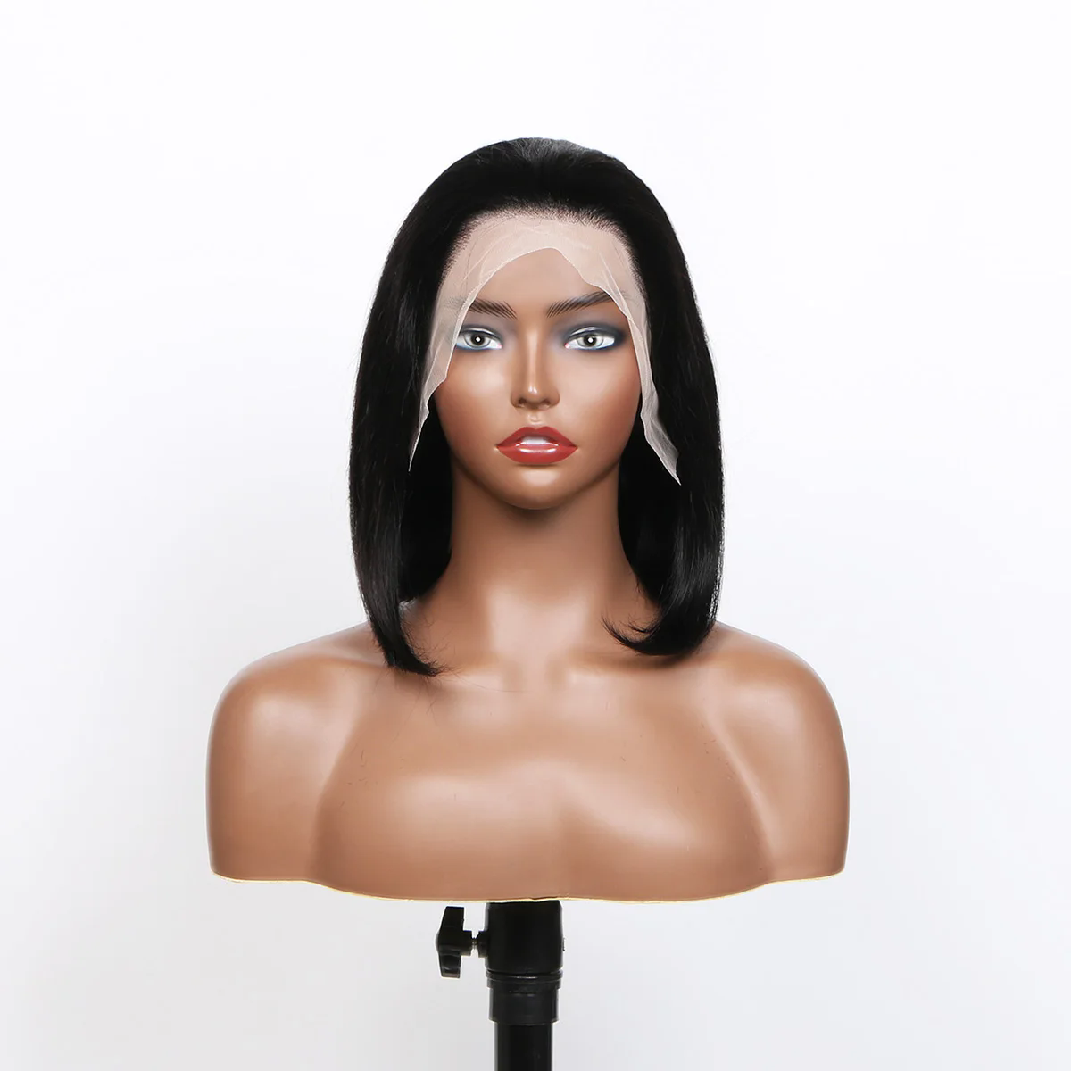 Hot Sale Short BOB Wig T Part Side Part Bob Wigs Lace Frontal Cuticle Aligned Pre Plucked Brazilian Human Hair for Black Women