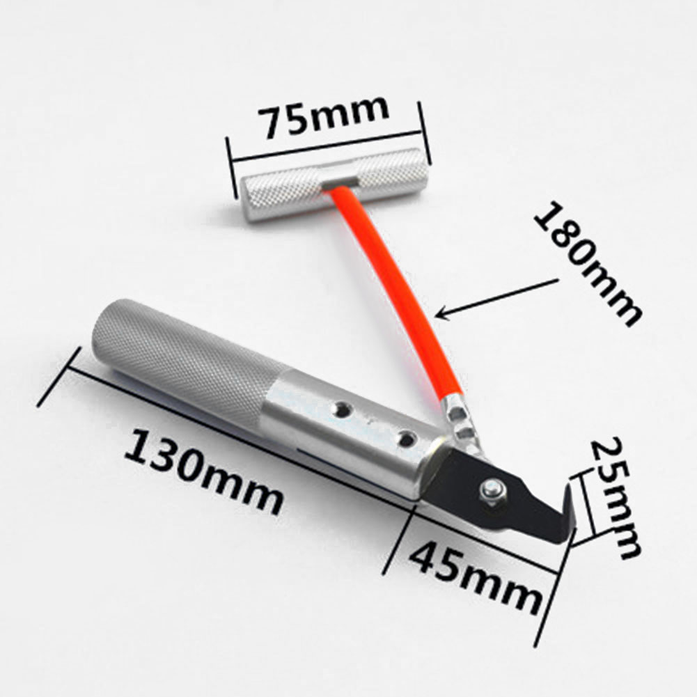 Car Windscreen Cut Out Tool Steel Auto Windshield Window Glass Removal Tool Long Non-slip Handle Grip Wear Resistance