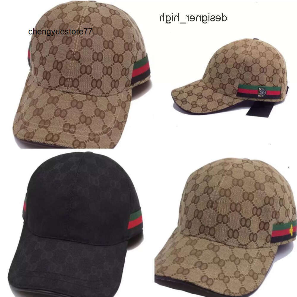 Classic Ball gg gucci guccicap guccihat Caps Quality Snake Tiger Bee Cat Canvas Featuring Men Baseball Cap Fashion Women Hats Wholesale EFUP