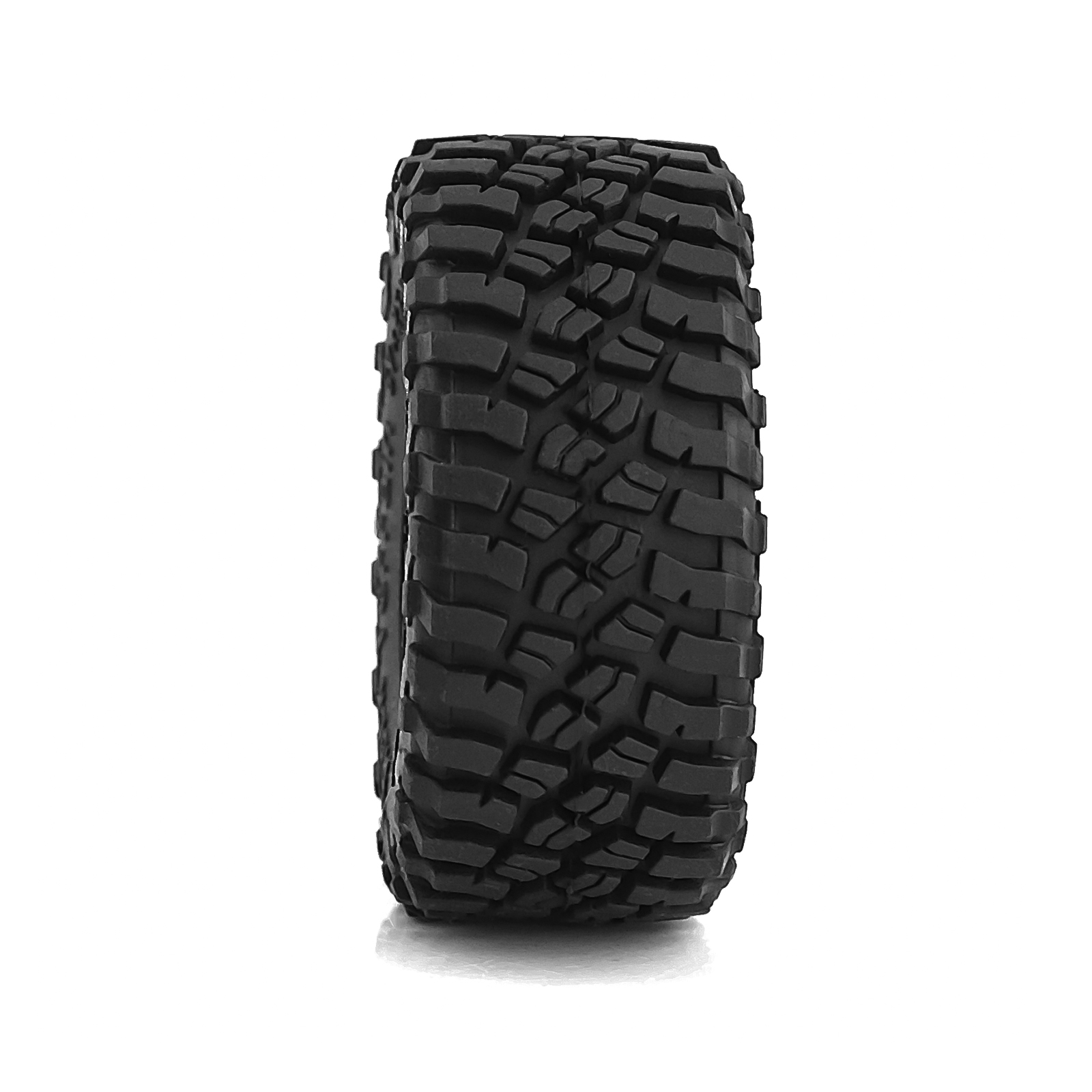 RS 58*24mm All Terrain Super Soft Sticky 1.0 Wheel Tires for 1/18 1/24 RC Crawler SCX24 AX24 TRX4M (T1017)
