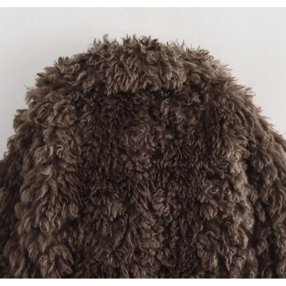 shanshi fur coat women Winter New Women's Clothing Artificial Fur Effect Short Coat for Women