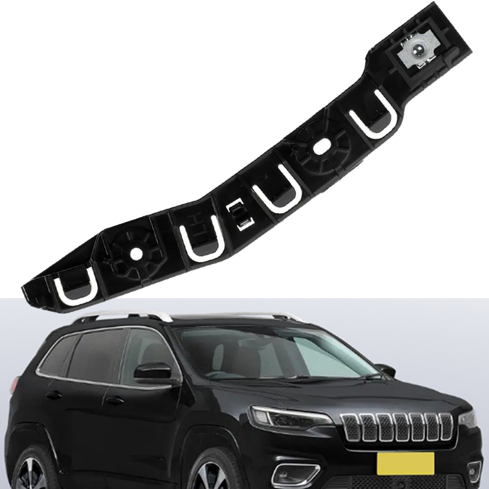 1Pcs Front Bumper Bracket Support Holder Guide Left Right 68287857AB 68287856AB For Jeep Cherokee 2019 2020 2021 2022