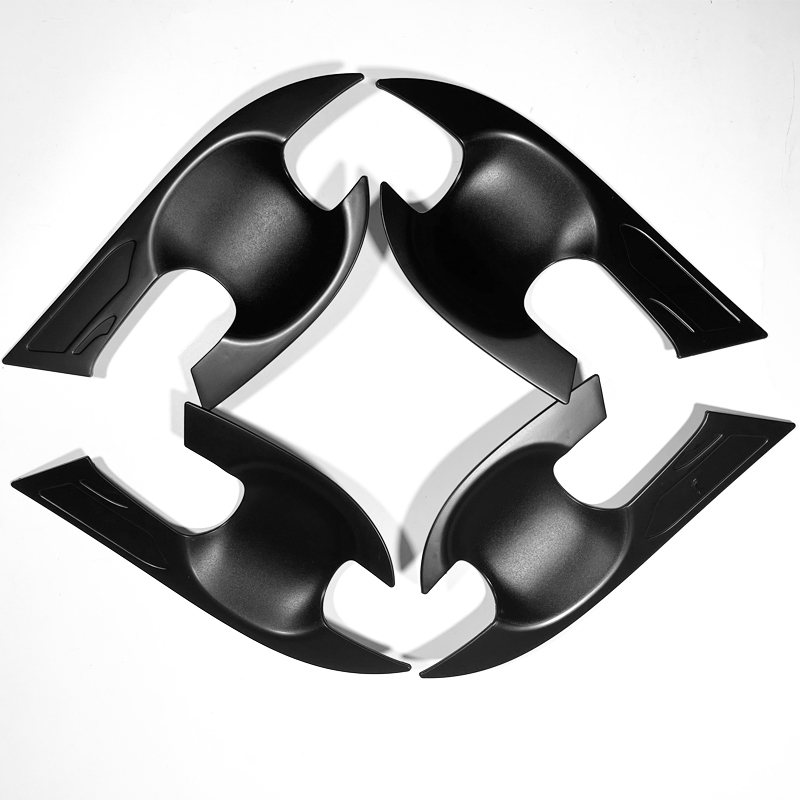 Accessory glossy black car Side Door Handle bowl cover trim For toyota hilux vigo 2005-2015 2012 2010 2008 2009 2013 2014