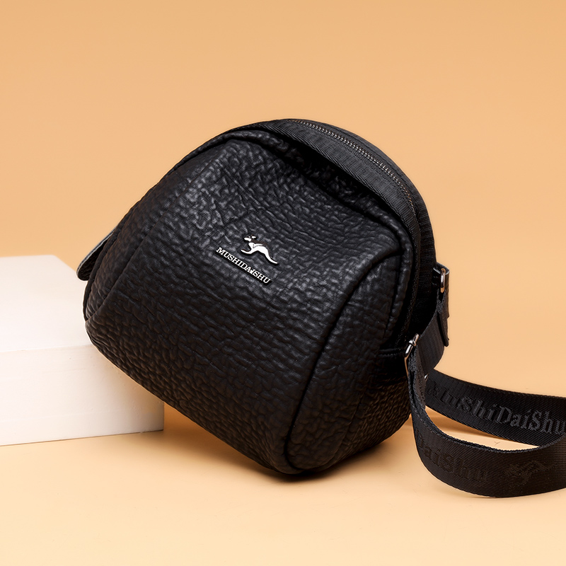 High Quality Solid Color Genuine Leather Women's Shoulder Crossbody Bags Large Capacity Women Handbags Female Messenger Tote Sac 1d2a6 5 2db99