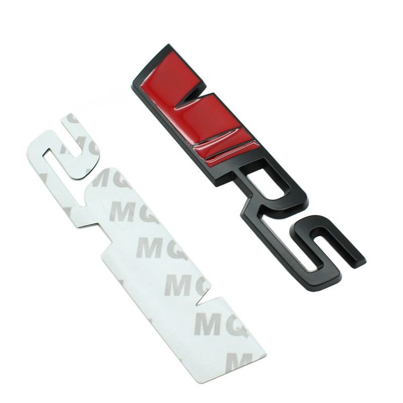 1 Pieces VRS 3D Metal Decals Car Sticker Trunk Grill Body Badge Octavia FABIA KAMIQ KAROQ KODIAQ RAPID SUPERB Grille Emblem