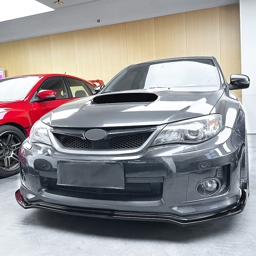 Front Splitter Diffuser Lip Body Kit For STI Subaru Impreza WRX Sti 4 Door Sedan 2011-2014 Car Spoiler Bumper Guard