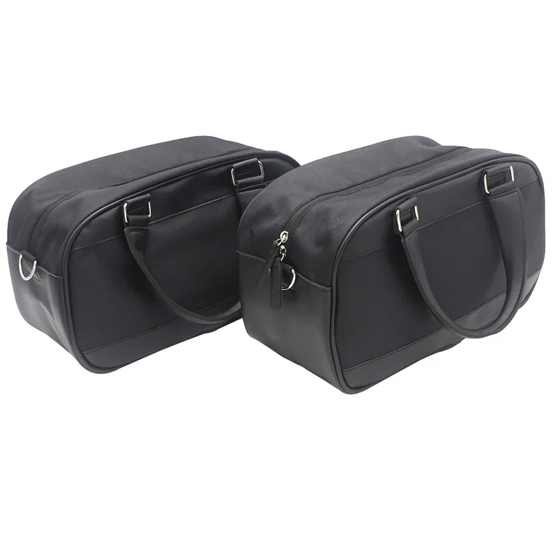 Motorcycle Black Saddle Lage Liners Saddlebag Trunk Liner Bag For Honda Goldwing GL1800 2018-2021
