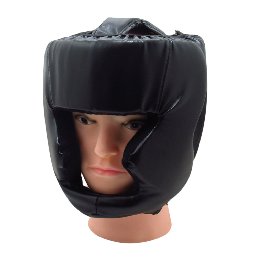 Kick Boxing Helmet for Men Women PU Sponge Karate Muay Thai Training Headgear