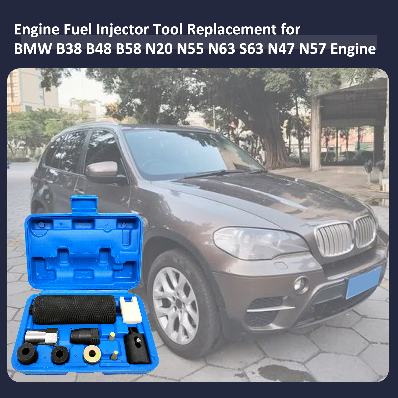 Fuel Tool Injector Puller Replacement for B38 B48 B58 N20 N55 N63 S63 N47 N57 Engine