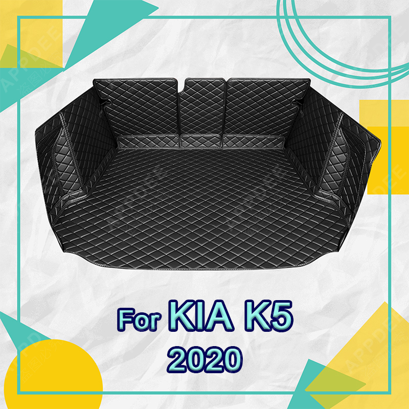 Auto Full Coverage Trunk Mat For Kia K5 2020 Anti-Dirty Leather Car Boot Cover Pad Cargo Liner Interior Protector Accessories 6ecb9