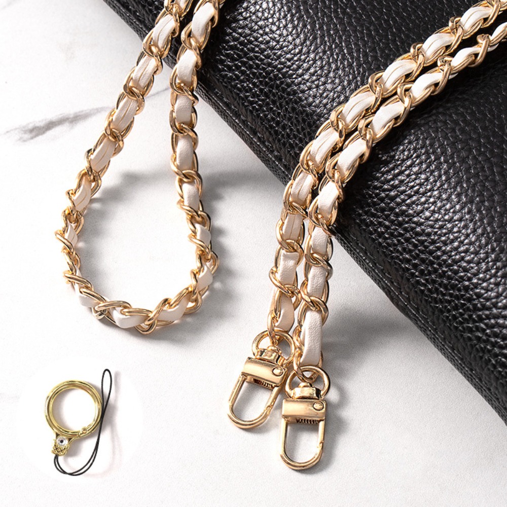 1Pc Anti Loss Metal Leather Crossbody Phone Strap Cellphone Hanging Rope Hanging Neck Phone Chain Mobile Phone Pendant