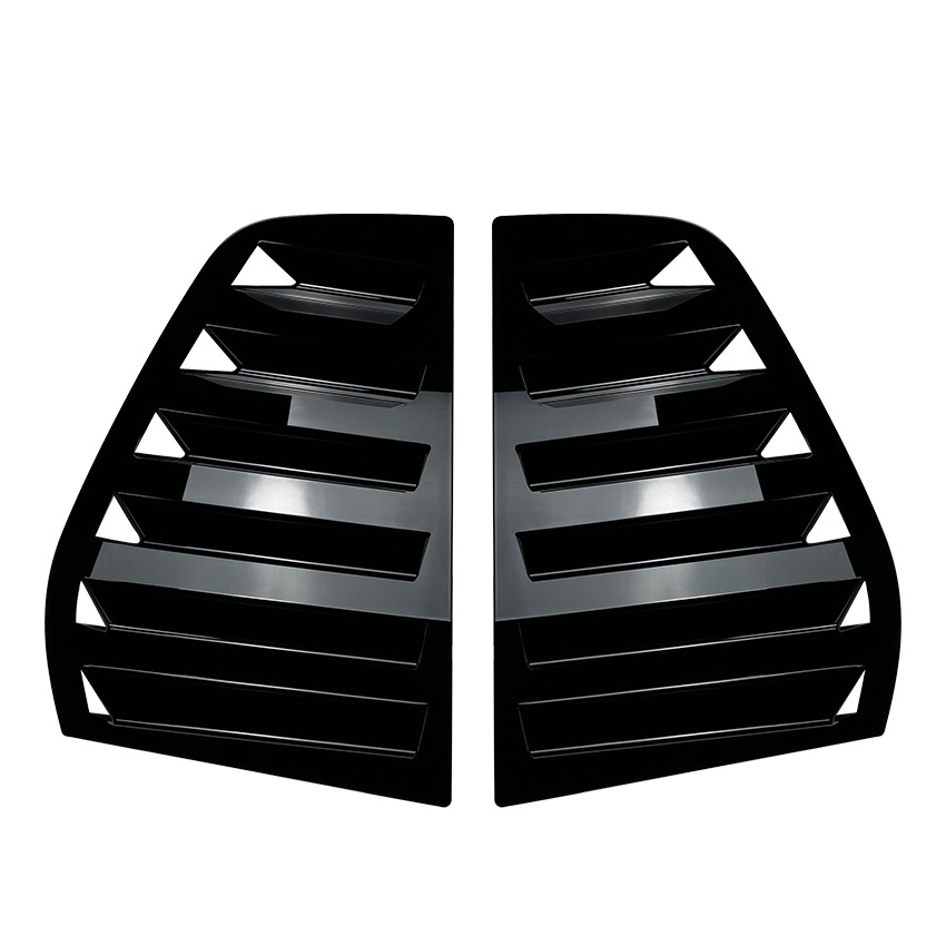 Rear Window Shutters Triangle Sunshade Modified Patch Shark Gill For Golf 5 2003-2010