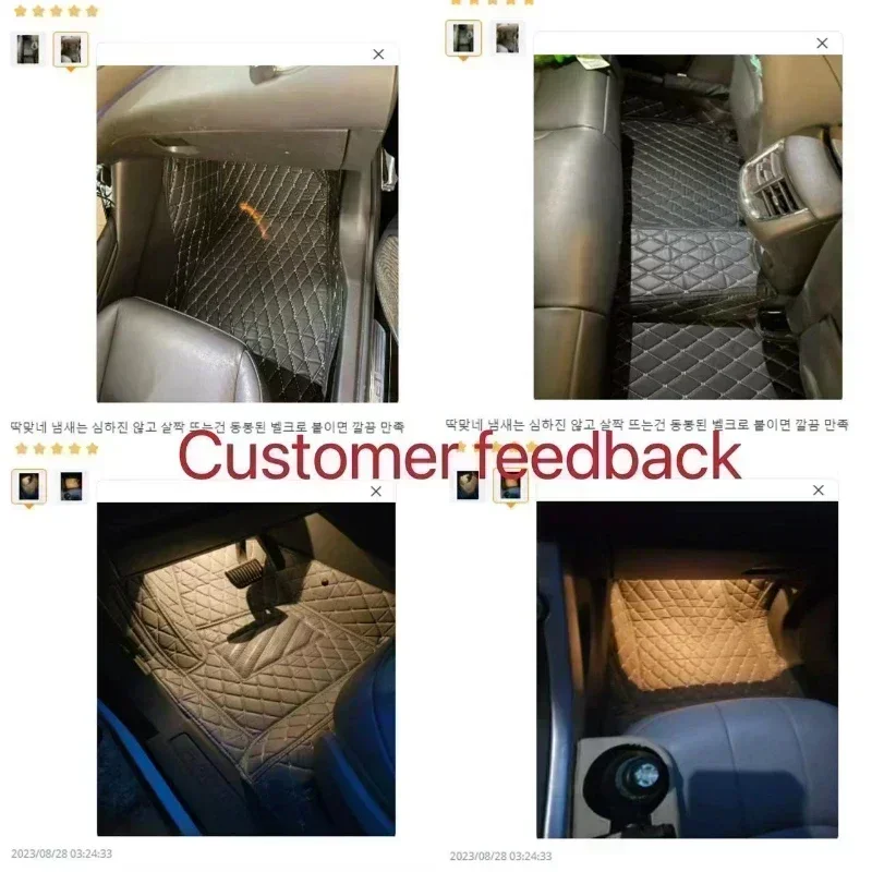 Custom Floor Mats for Chevrolet Orlando 2011-2022 Year Artificial Leather Phone Pocket Carpet Interior Car Accessories