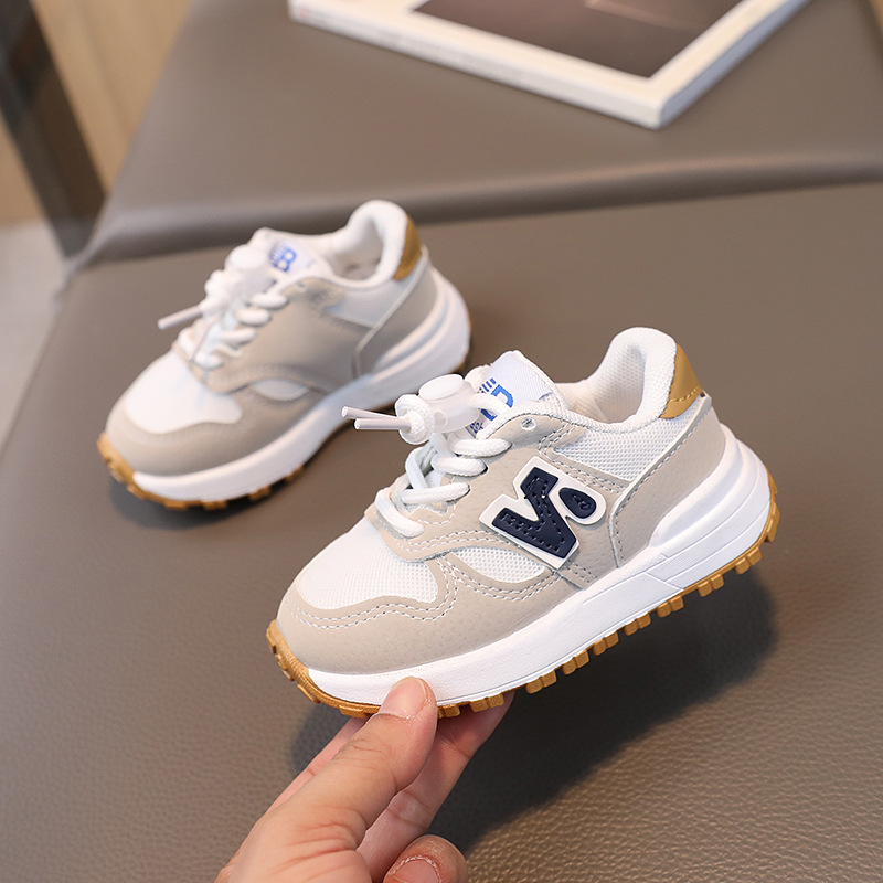 Boys and Girls Sneakers Spring and Autumn Children Sport Shoes Baby Kids Soft Bottom Outdoor Shoes Toddler Infant Walking Shoes Trainers Sizes US5.5C-