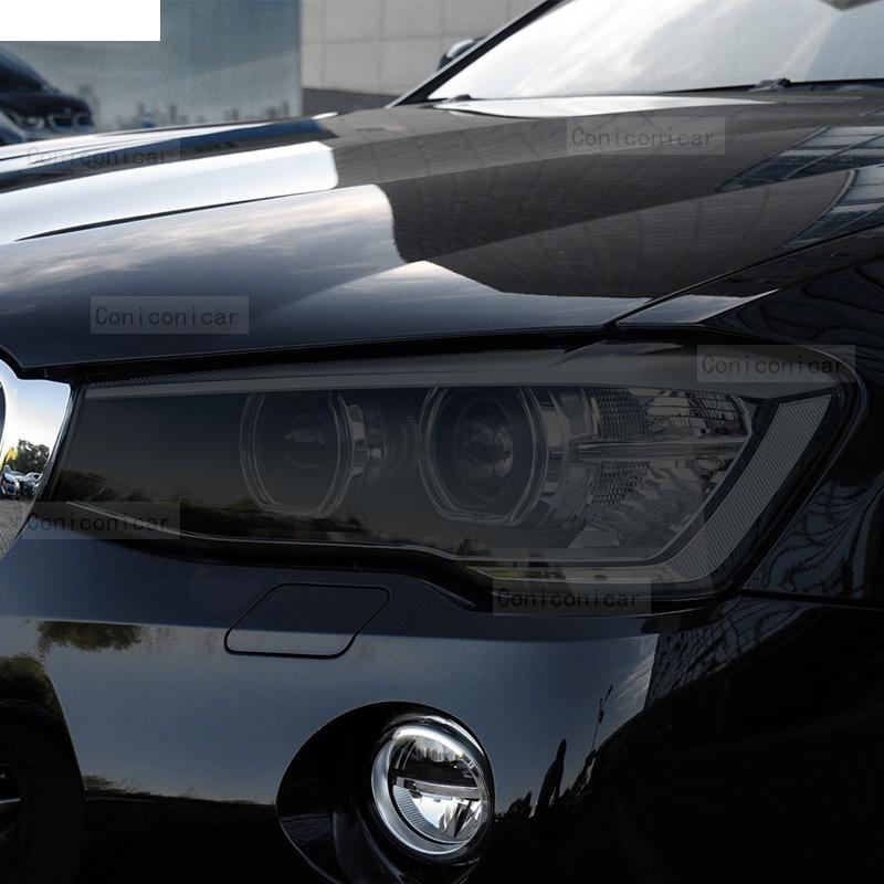 For X4 F26 2014-2018 Car Exterior Headlight Anti-scratch Front Lamp Tint TPU Protective Film Repair Accessories Sticker