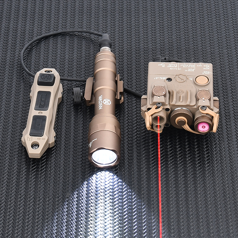Tactical DBAL A2 IR Illuminator Indicator M600U Wadsn Flashlight Dual Switch M300A Scout Light Red Green Dot Dbal Infrared Laser