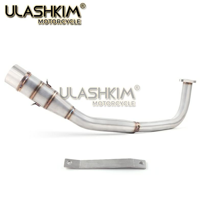 Slip On Middle Link Muffler For Honda SH125 SH150i SH125i SH150 SH 125 150I 2017-2020 Motorcycle Exhaust Mascape Full System 2cb33