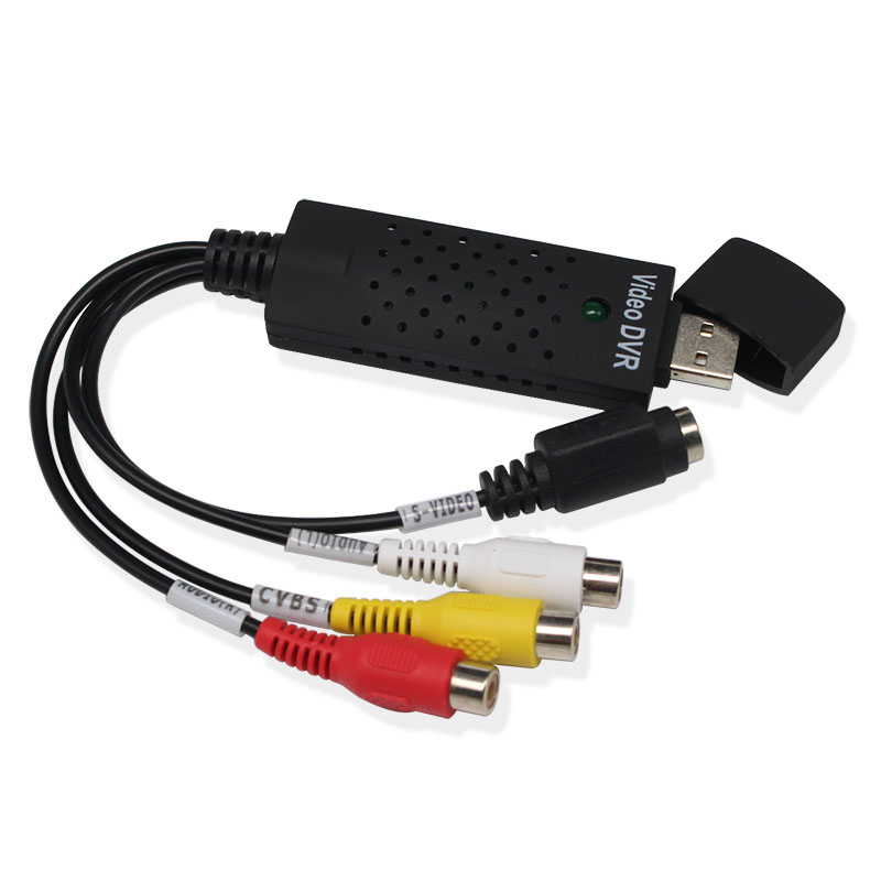 USB 2.0 Easy Cap Video Capture Card Audio TV DVD VHS Audio Capture Adapter Card TV Video DVR Capture Adapter c832d 5 12c96