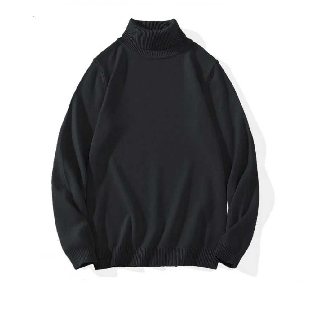 Winter wool warm pull strapless mens turtle neck sweater knitted sweater mens casual jumping slim fit couple sweater W2411111