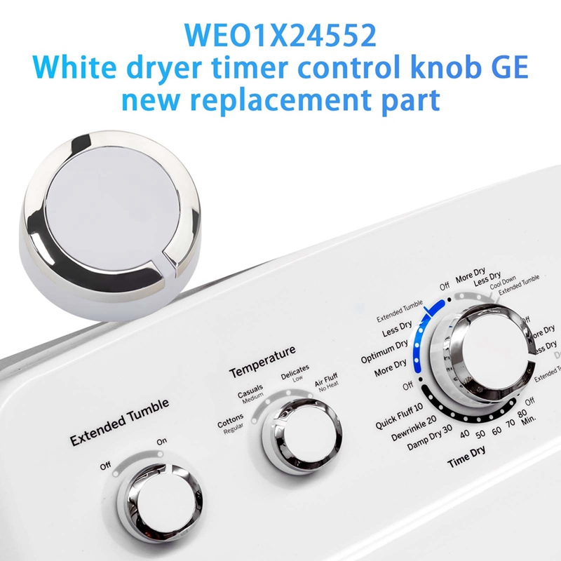 WE01X24552 Dryer Timer Control Knob Replacement Fits For GE General Electric AP6026722, 4396547,PS11736611