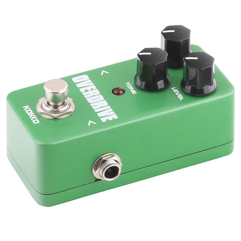 KOKKO FOD3 Over Drive Guitar Effect Pedal Mini Pedal Tuner Ac Power Adapter Powered Guitar Effect Musical Instrument Accessories