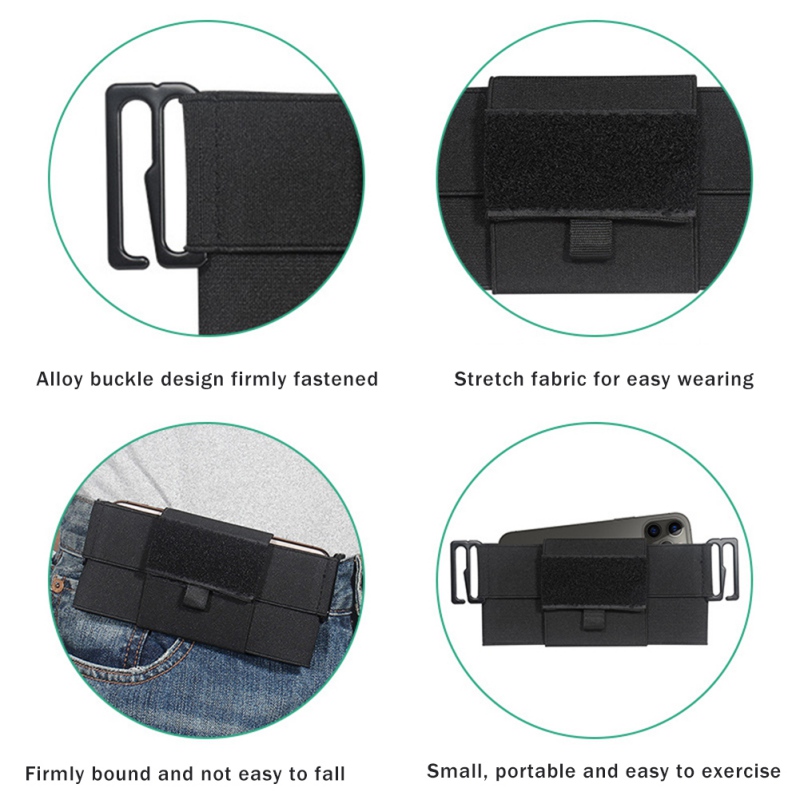 Sports Phone Men's Belt Bag Ultra-Thin Waterproof Fanny Pack New Hot Run Light Waist Pouch