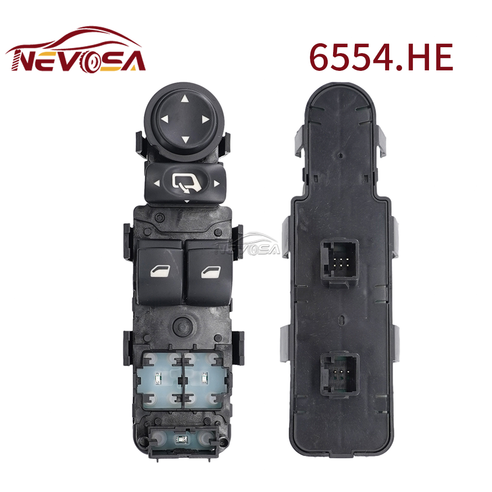 For Citroen C4 I Grand Picasso 2007-2014 Dispatch Fiat Scudo 270 272 Expert Electric Power Window Switch Glass Lifter Button